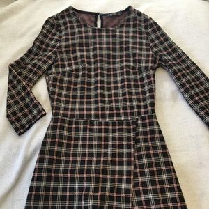 Black, red and white romper